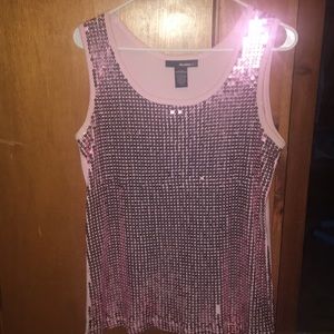 Glitter pink shirt